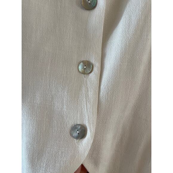 LNA KIANA LINEN PULL ON N PANT AND TOP SET MEDIUM - Picture 6 of 11